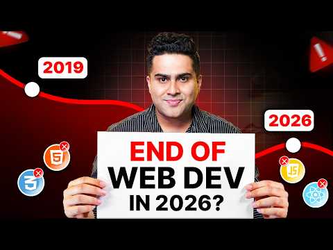 End of Web Development in 2026? The Salary Truth Nobody Tells You - Frontend Developer Roadmap 2026