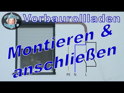Install and connect your own roller shutters - DIY