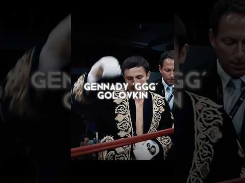 Scariest man to step into the ring #boxing #gennadygolovkin #canelo