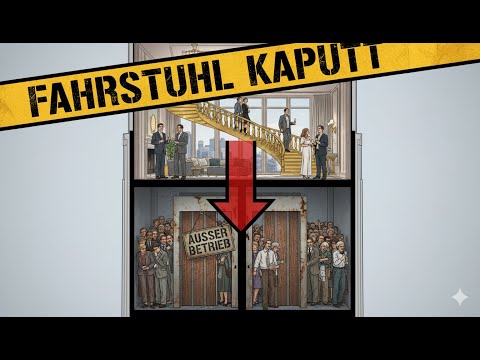 Video Thumbnail: Warum sich harte Arbeit nicht mehr lohnt: Der soziale Fahrstuhl ist defekt 📉