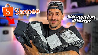COMPREI os produtos MAIS BARATOS da Shopee! Uns eu até me SURPREENDI kkkk👍