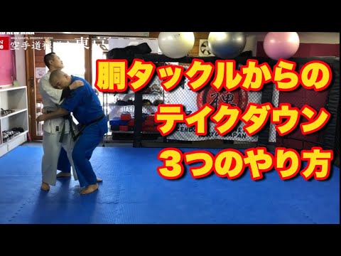 目から鱗のテイクダウン#3 【胴タックルからのテイクダウン３つの方法】