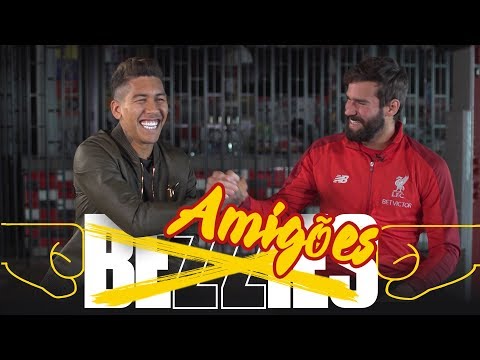 BEZZIES with Alisson and Firmino | Who is Bobby's favourite Brazilian?