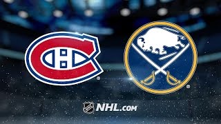 Lehner, Sabres stave off Canadiens for 2-1 win