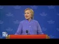 Watch Hillary Clinton's full speech at American Legion convention