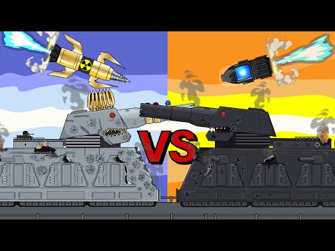 "The King vs Black Dorian" Cartoons about tanks
