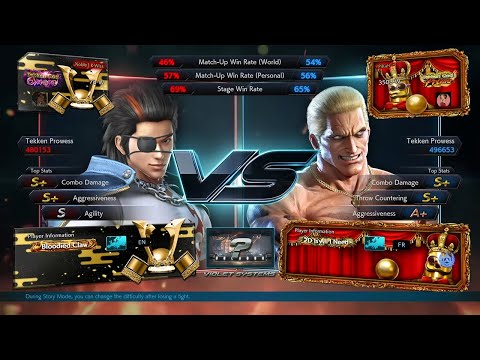 NOBLE K-Wiss (Hwoarang) vs PiKa (Geese) - ICFC EU Season 1 Week 2 - Losers Final