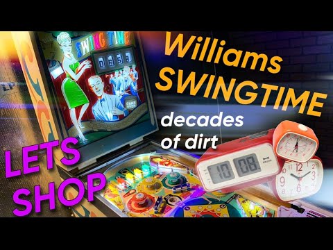 SWING TIME Pinball Machine - Today Is Shop Out Time