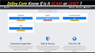 Zefoy ! Zefoy.Com Know if is it SCAM or LEGIT Zefoy Com Reviews ! tiktokfollowers
