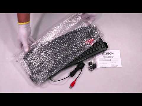 Unboxing A4 Tech Keyboard BLOODY B130