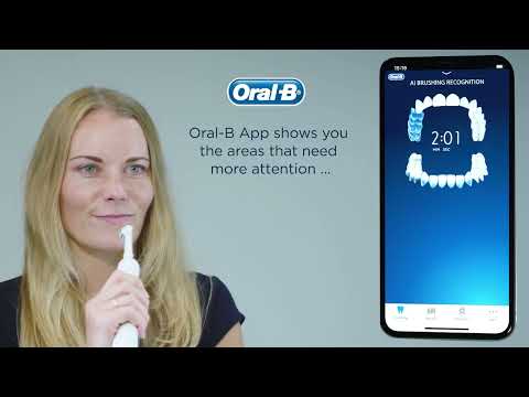 Oral-B | Elektrinis dantų šepetėlis | Genius X | Įkraunamas | Suaugusiems | Šepetėlių skaičius galvutės įeina 1 | Number of teeth brushing modes 6 | Midnight Juodas video