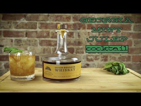 13th Colony Bourbon: Georgia Mint Julep Cocktail Recipe