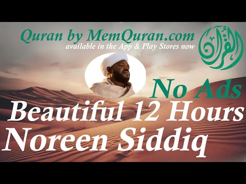 Beautiful 12 Hour Quran Recitation by Noreen Siddiq (No Ads)