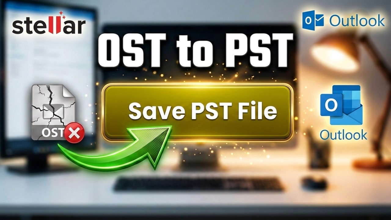 Stellar Converter for OST Online Review & Tutorial — OST To PST File Converter Tool