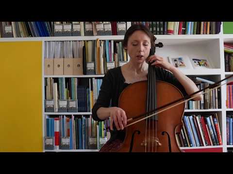 E minor melodic scale, 2 octaves (separate bows)