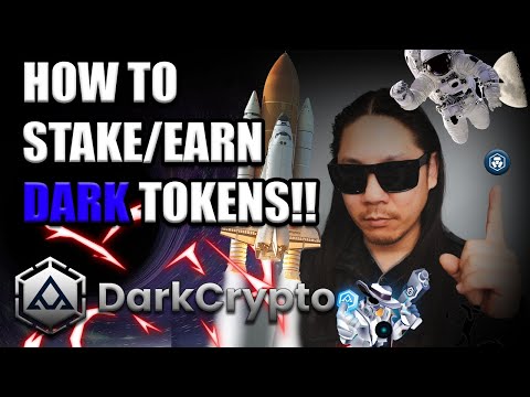 DARK CRYPTO - HOW TO STAKE / EARN DARK TOKENS!! FULL WALKTHRU!!