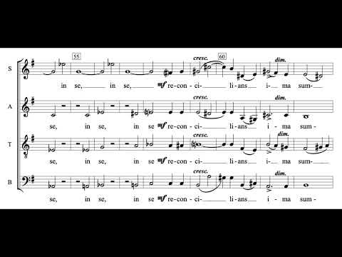 Virga Jesse (A. Bruckner) Score Animation