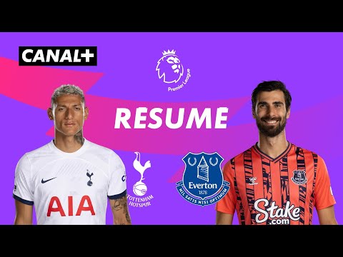 Le résumé de Tottenham / Everton - Premier League 2023-24 (J18)