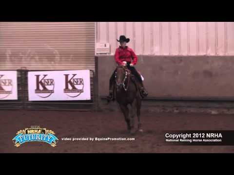 Sv Peppys Whiz ridden by Betsy Brown - 2012 NRHA Futurity