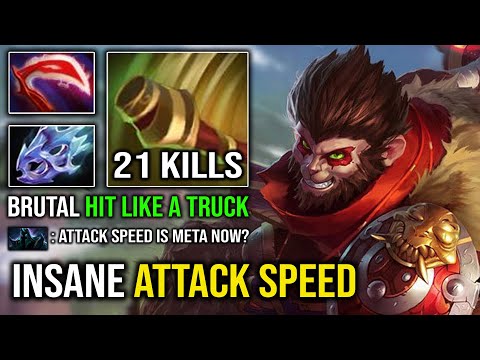 Attack Speed is KING - Moon Shard Monkey King 100% Hit Like a Truck Fast Jingu Stack EZ Dota 2