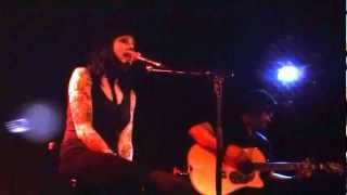 Bif Naked &quot;Crash And Burn&quot; Acoustic Live in Toronto October 26 2012
