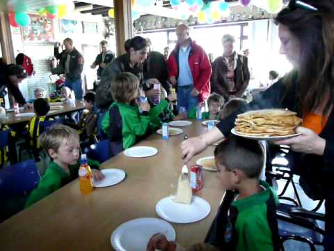 Deelname Duno aan ODB mini-F toernooi (pannenkoeken!)
