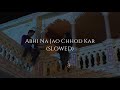 Abhi Na Jao Chhod Kar Film Ver 2 SLOWED