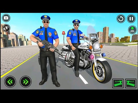 police bike transport game | police car transport truck simulator | never stop jk