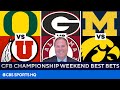 CFB Championship Weekend Betting Guide | CBS Sports HQ