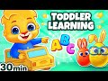 Toddler Learning With Lucas Baby And Toddler Learn To Talk Colors ABC Kids Songs Nursery Rhymes