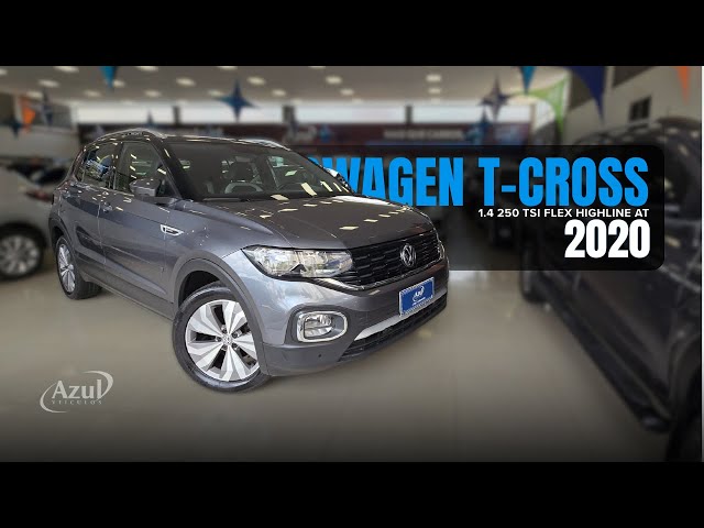 Vídeo VOLKSWAGEN T-CROSS 1.4 250 TSI TOTAL FLEX HIGHLINE AUTOMATICO