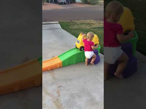 Step2 Up & Down Roller Coaster Kids Ride On Toy, Push Car, Indoor/Outdoor Playset, Made of Plastic