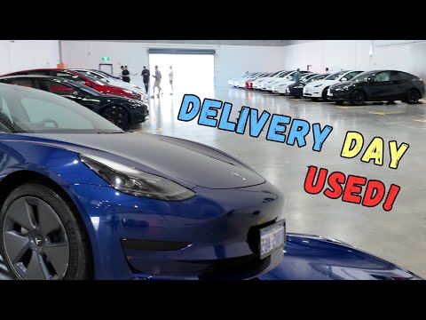 Buying a USED TESLA from Tesla - Australia Experience and Delivery Day