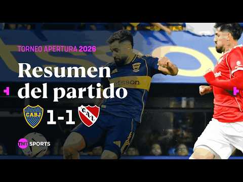 Video: POLÉMICO EMPATE ENTRE BOCA Y EL ROJO
