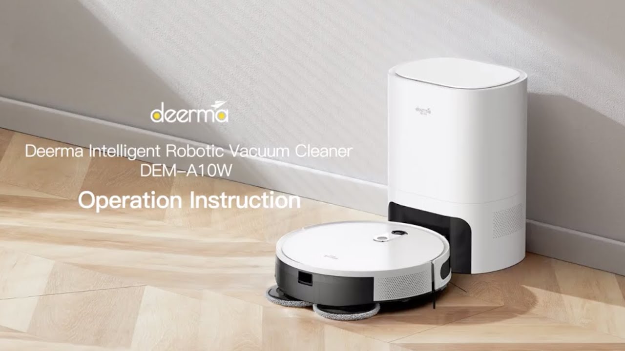 Робот-пылесос Deerma DEM-A10W с базой самоочистки Уценка 14531