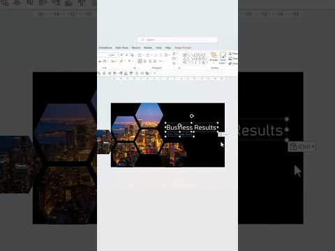Make a professional presentation with this 30 seconds tutorial #powerpoint
