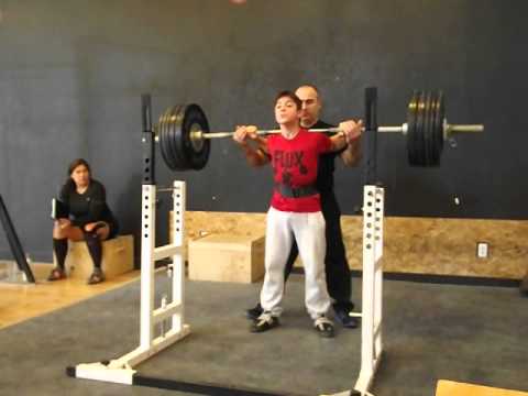 Niki Alexandrov 136 kg Back Squat