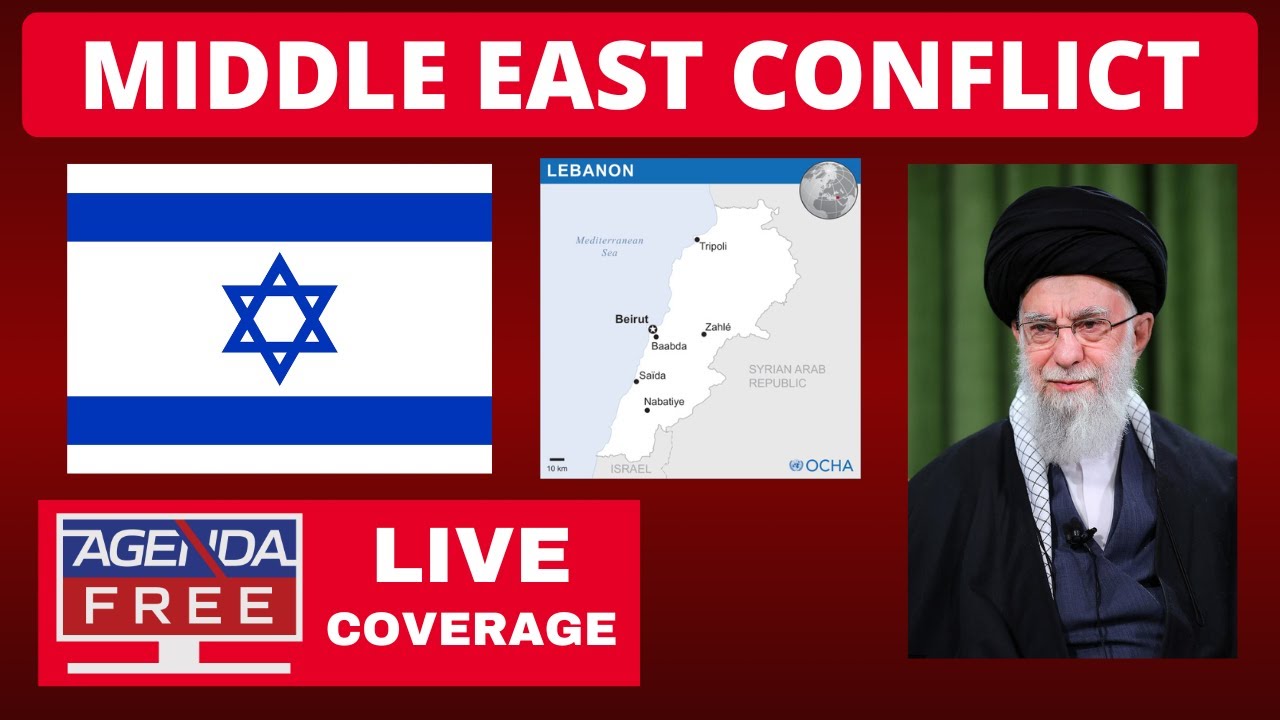 Israel, Iran & Hezbollah Fighting - LIVE Breaking News Coverage (with Beirut, Lebanon War Updates)