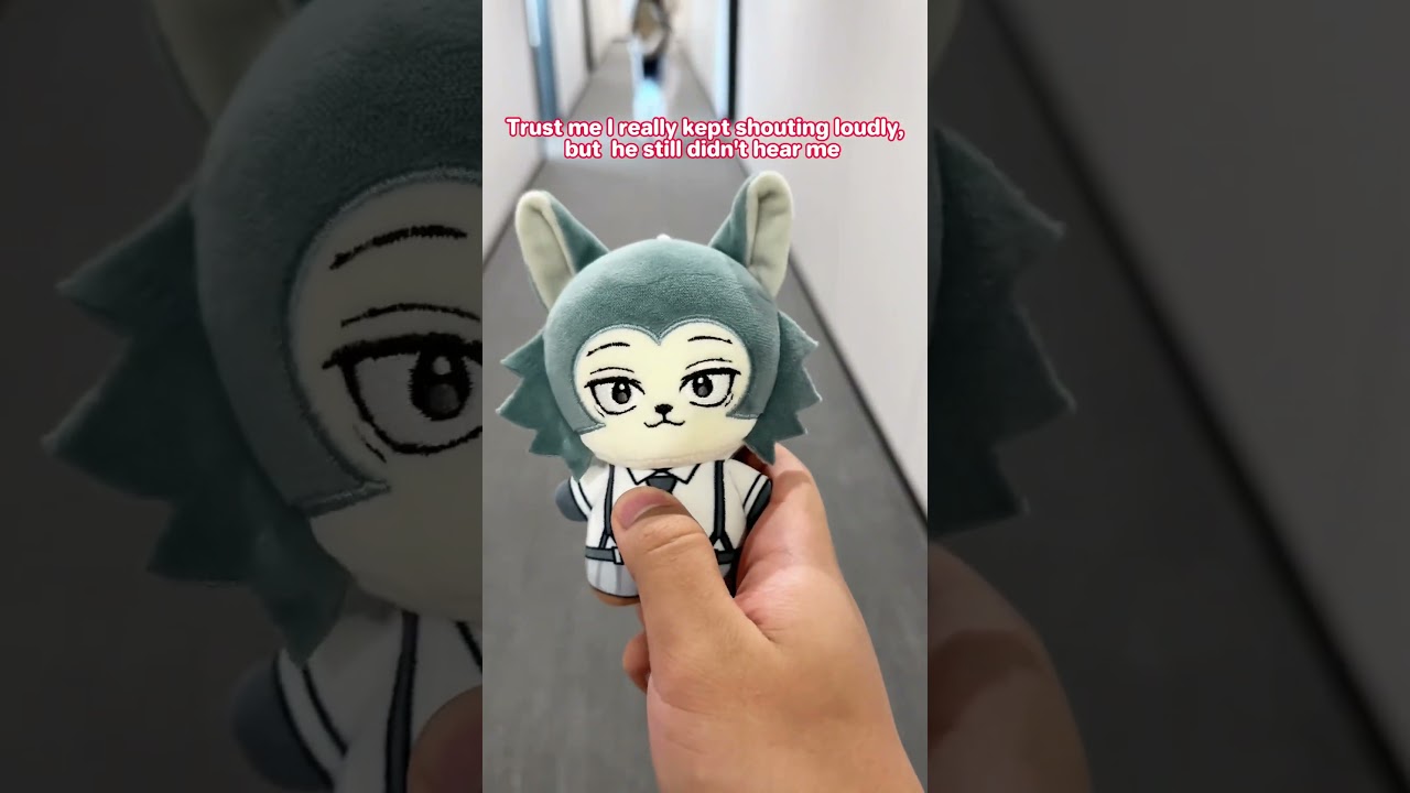 I get these cute Legoshi plushies?? #legoshi #beastars #anime #plushies #plushshop