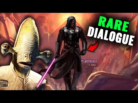 What happens if You REVEAL YOU'RE REVAN on Kashyyyk *rare dialogue* Knights of the Old Republic