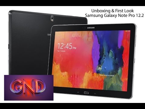 Unboxing and First Look Note Pro 12.2 (Black 32GB WIFI)