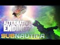 Subnautica's BAD Ending!? - Launching The Rocket While INFECTED! The Gun Is Still ON! - Full Release