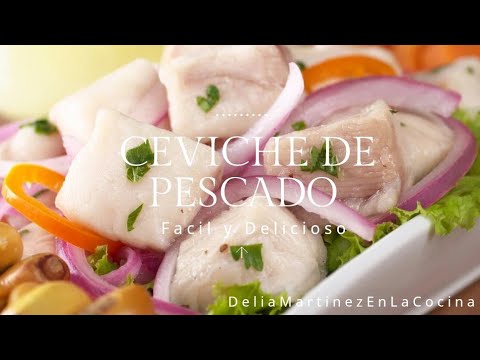 Ceviche fácil y delicioso de Reineta| | 😋 receta | Fácil en pocos minutos | 🐟