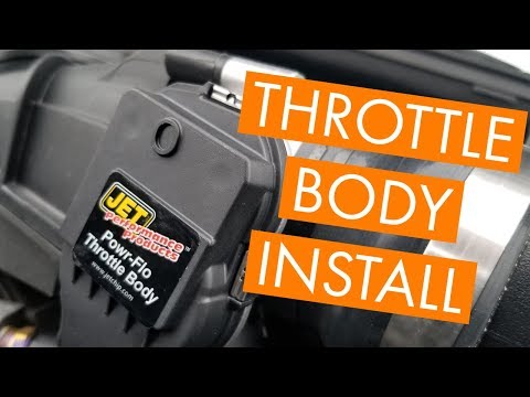 JET Performance Throttle Body Install 2014 Jeep SRT
