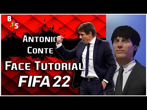FIFA 22 | Creating Antonio Conte Face Tutorial