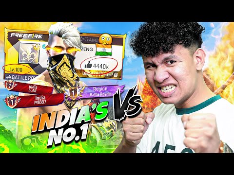 India’s 100 Lvl Top 1 Player Vs Tonde Gamer 😱