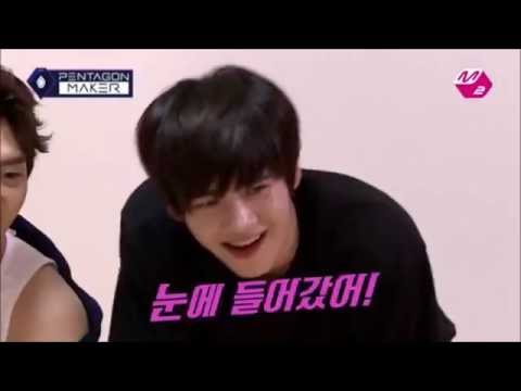 PENTAGON Funny Clip #55 - Someone save Wooseok's eye!!