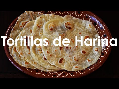 How to Make Authentic Mexican FLOUR TORTILLAS from Scratch!
