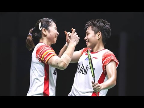 Greysia Polii and Apriyani Rahayu win gold medal for Indonesia in women double Badminton at olympic