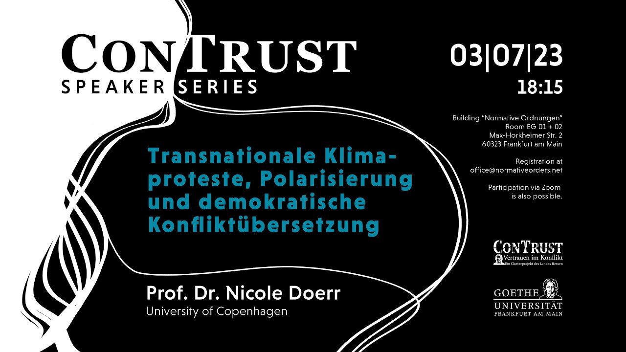 Transnationale Klimaproteste, Polarisierung und demokratische Konfliktübersetzung